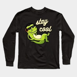 Cool Dinosaur T Rex Gift Idea Long Sleeve T-Shirt